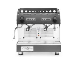Ekspres do kawy Julia Compact, 2-grupowy, automatyczny, Verona, czarny, 230V/2700W, 475x563x(H)530mm | Hendi