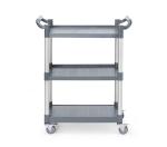 Wózek kelnerski 3-półkowy z polipropylenu, mały, AmerBox, 800x420x(H)945mm | Hendi