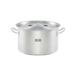 Garnek średni z pokrywką, stalowy, Gredil, Ø 320 mm, V 16.1 l | Gredil