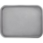 Taca fast food, szara, Gredil, 350x450 mm | Gredil