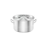 Garnek średni z pokrywką, stalowy, Gredil, Ø 160 mm, V 1.9 l | Gredil