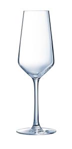 Kieliszek Vina Juliette do szampana, Arcoroc, 230 ml, 0,23L, transparentny, 6 szt., ⌀72x(H)218mm | Arcoroc