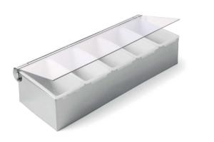 Pojemnik barmański na dodatki do drinków - 5 częściowy Wariant podstawowy | Hendi