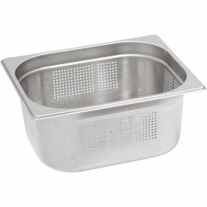 Pojemnik stalowy  perforowany  GN 1/2  H 65 mm | Stalgast