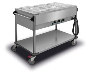 Bemar jezdny niezależnie ogrzewany 3x GN 1/1 | Lozamet