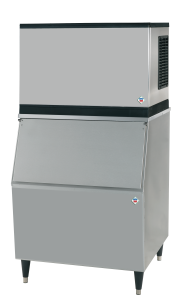 Kostkarka chłodzona powi. + zasobnik N - 215 AC | RM Gastro