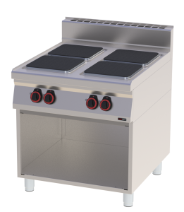 Kuchnia elektryczna na podstawie SPQ 90/80 E | Red Fox