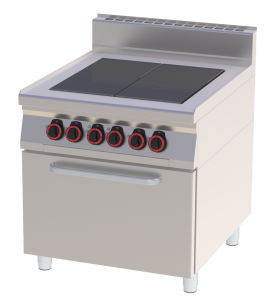 Kuchnia elektryczna z piek. konw. SPLT 90/80 - 11 E | Red Fox