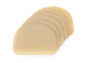 Skrobka do ciasta zestaw 6 szt. – Półokrągła | Hendi