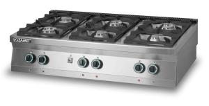 Kuchnia gazowa 6-palnikowa | Lozamet