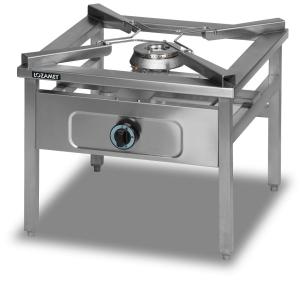 Taboret grzewczy gazowy 580 x 580 x 500 mm | Lozamet