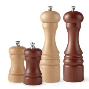 Młynek do soli drewno ciemne 100 mm | Hendi