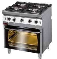 Kuchnia gazowa z piekarnikiem gazowym | Kromet