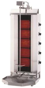 Gyros | opiekacz elektryczny do kebaba | 5 palników | wsad 80kg KLG232 | Resto Quality