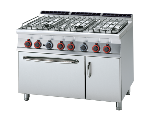 Kuchnia gazowa z piek. gazowym CF6 - 712 GV/P | RM Gastro