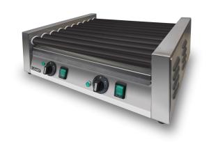 Grill 10-rolkowy z 2 strefami grzewczymi, elektryczny | Lozamet