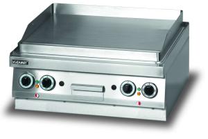 Grill płytowy elektryczny - płyta gładka 700 mm | Lozamet