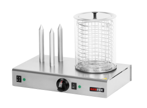 Hot-dog z pojemnikiem podgrzewanym HD - 3N | Red Fox