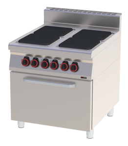 Kuchnia elektryczna z piek. konw. SPQT 90/80 - 11 E | Red Fox