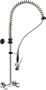 Spryskiwacz z baterią ścienną DOC - 2+ | Red Fox