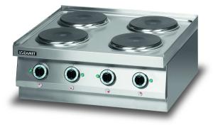 Kuchnia elektryczna 4 - płytowa 4x2,6 kW | Lozamet