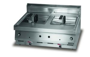 Frytkownica gazowa dwuzbiornikowa | Lozamet