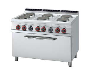 Kuchnia elektryczna z piekarnikiem CF6 - 712 ET  | RM Gastro