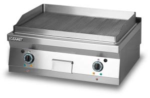 Grill płytowy elektryczny - płyta ryflowana 900 mm | Lozamet