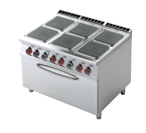 Kuchnia elektryczna z piekarnikiem CFQ6 - 912 ET | RM Gastro