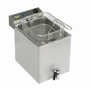 Frytownica nastawna  1-komorowa z kranem  V 12 l  P 6.4 kW | Stalgast
