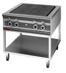 Kuchnia elektryczna (top) 800mm 4x4,0 kW na podstawie szkieletowej | Kromet