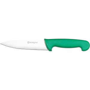 Nóż kuchenny  HACCP  zielony  L 220 mm | Stalgast