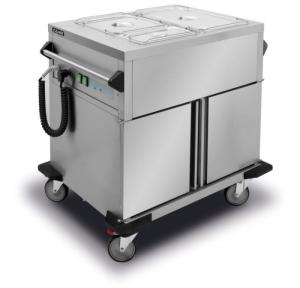 Bemar jezdny z szafkami neutralnymi 2x GN 1/1 | Lozamet