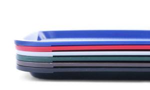 Taca z polipropylenu - FAST FOOD 305x415 mm niebieska | Hendi