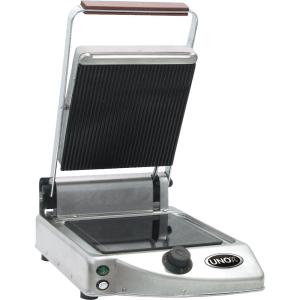 Kontakt grill pojedynczy ryflowany/gładki | Stalgast