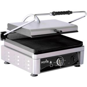 Kontakt grill ryflowany  PK 2745  P 3 kW  U 230 V | Stalgast