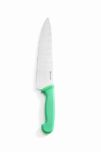 Nóż kucharski HACCP - 240 mm, zielony Wariant podstawowy | Hendi