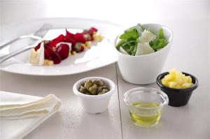 Miseczka ramekin 45 ml, zestaw 12 szt. czarna | Hendi
