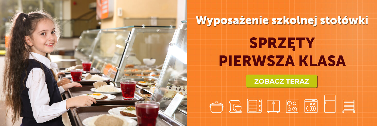 Wyposażenie szkolnej stołówki - Gastro-Pol sklep gastronomiczny